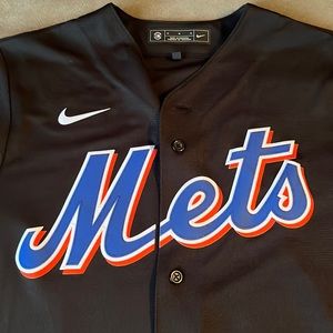 Men’s Nike New York Mets Jacob DeGrom Jersey - Black - Size M